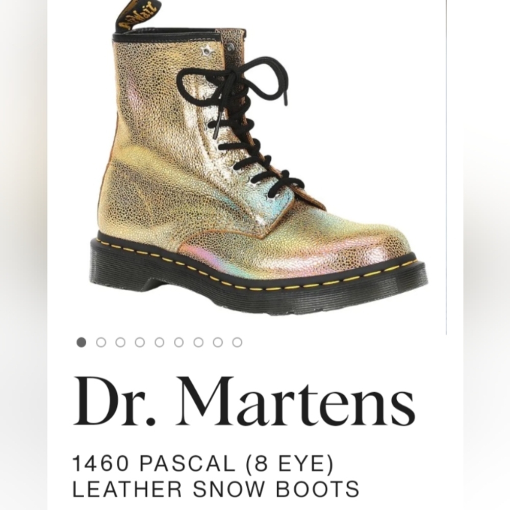 Dr.martin 1460 pascal leather snow boots